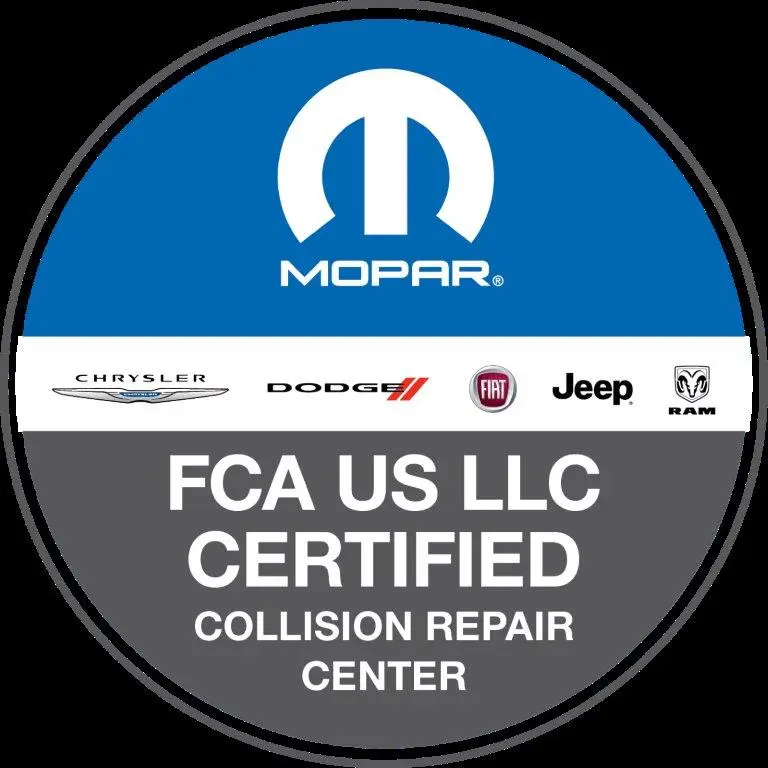 FCA Certified (Chrysler · Dodge · Jeep · RAM · Fiat) logo